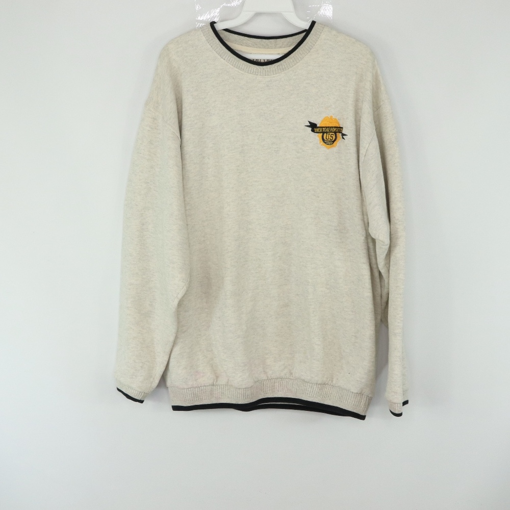 90s Mens Large US Special Agent FBI Sweatshirt